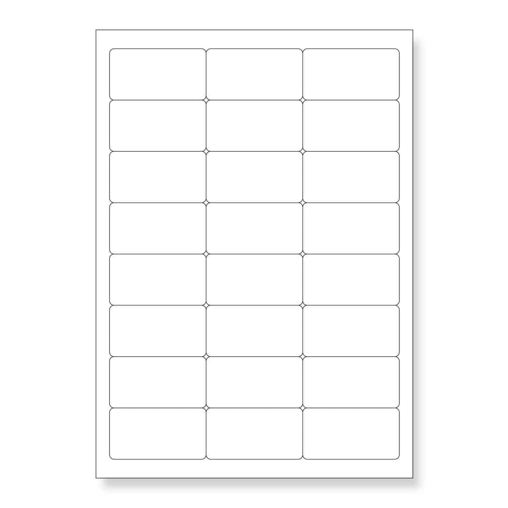 LABELS LASER 64X34 24UP WHITE