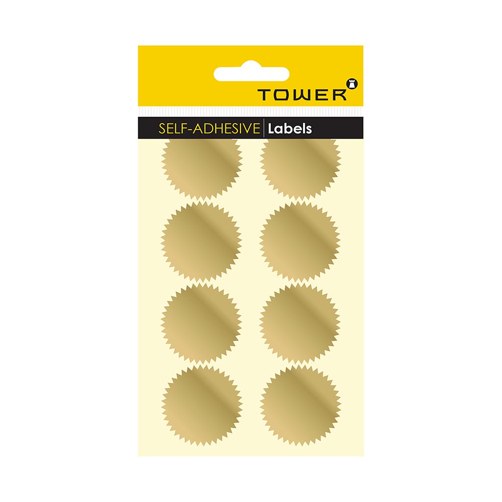 LABELS NOTORIAL SEALS 40 GOLD