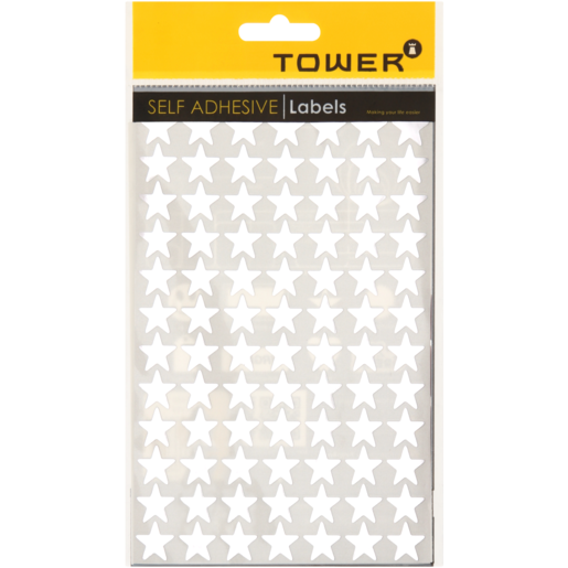 LABELS STARS SILVER