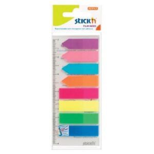 FILM INDEX TABS 45X12 NEON STRIP/ ARROW 21346