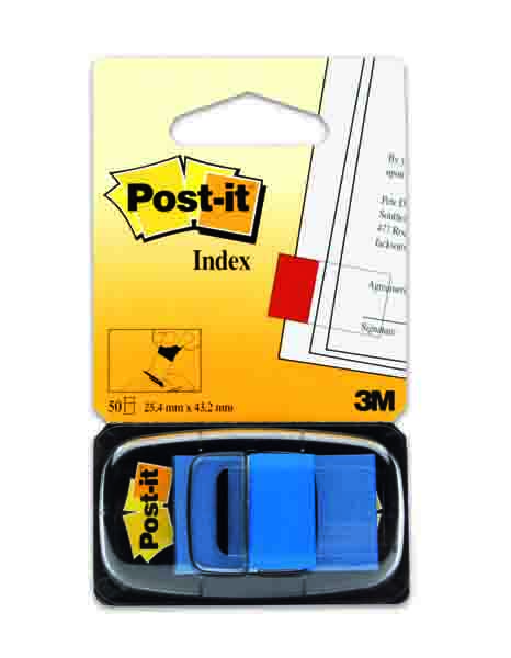 [TFLAGBLUE] TAPE FLAGS 45X25MM BLUE