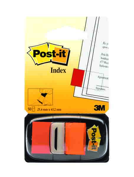 TAPE FLAGS 45X25MM ORANGE