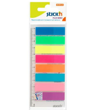 FILM TABS 21345 45MMX12MM 8 NEON COL