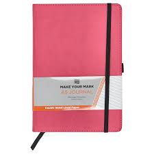A5 JOURNAL COLOURED EDGE PINK
