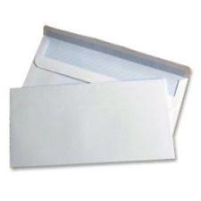 DLB 110X220 WHITE WINDOW PEEL & SEAL ENVELOPE