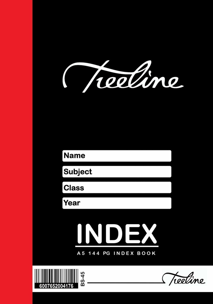 INDEX BOOKS A5 144P