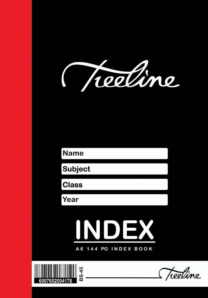 [BKINDEXA6] INDEX BOOKS A6 144P