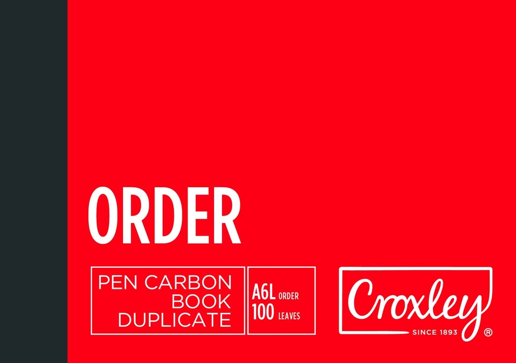 PEN CARBON BKS A6L DUP ORDER JD16PS