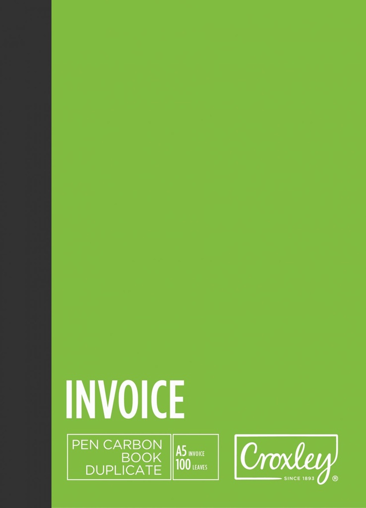 PEN CARBON BKS A5 DUP INVOICE JD22BO