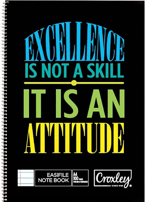 NOTE BKS A4 100PG PUNCHED JD375