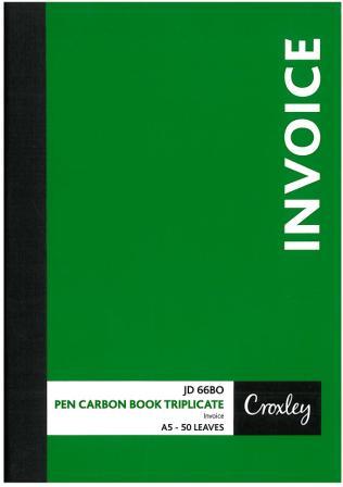 PEN CARBON BKS A5 TRIP INV JD66BO