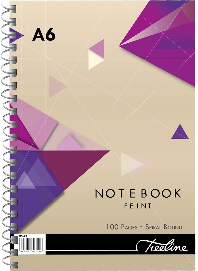 SPIRAL NOTE BKS A6 