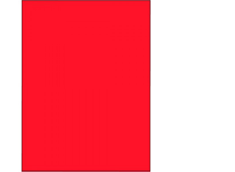 PROJECT BRD A4 160G BRIGHT RED (100)