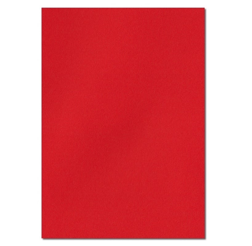 LIPPYS COLOUR PAPER A4 80G BRIGHT RED