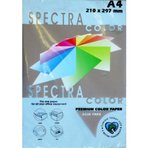 LIPPYS COLOUR PAPER A4 80G PASTEL BLUE