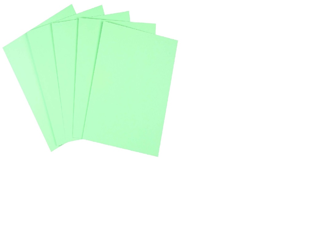 LIPPYS COLOUR PAPER A4 80G PASTEL GREEN