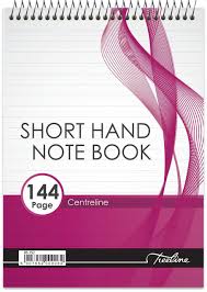 TREELINE SHORTHAND NOTE BOOK CENTRE LINE
