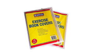 DOANU A4 FITTED BOOK COVERS PVC 