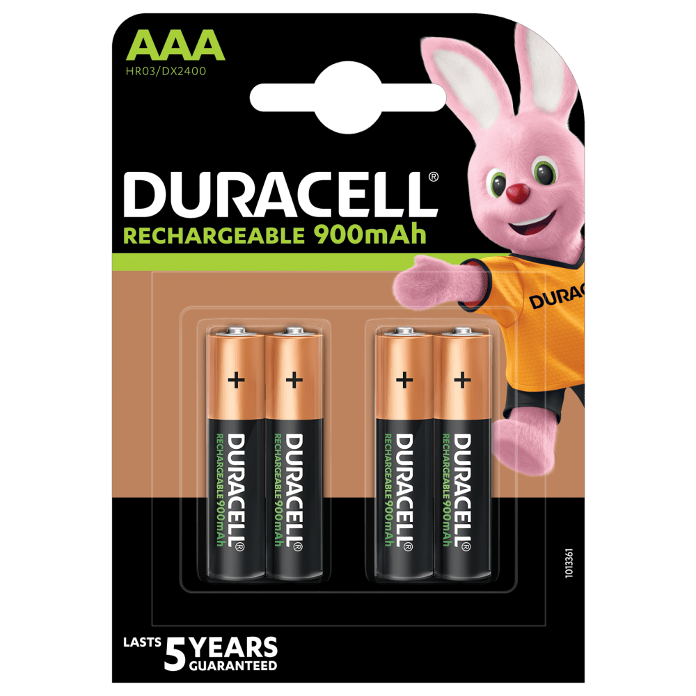 [BATDURAAARECHAR] RECHARGABLE DURACELL AAA  BATTERY