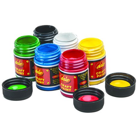 DALA POSTER PAINT SET OF 6  98-0070-00