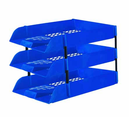 LETTER TRAY BLUE