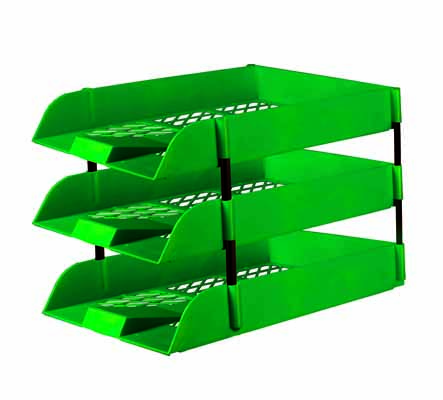 LETTER TRAY GREEN