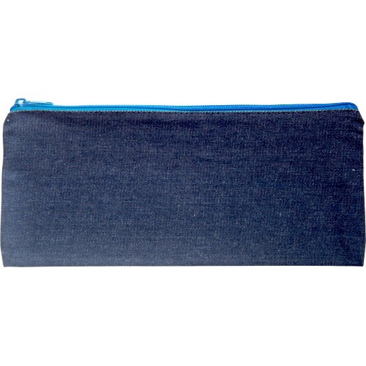 DENIM PENCIL BAG 33CM