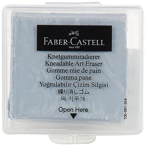 FABER KNEADABLE RUBBER ERASER GREY 
