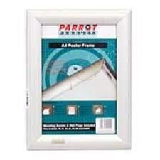 PARROT A4 POSTER FRAME SILVER