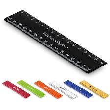 15CM PLASTIC RULER COLOUR