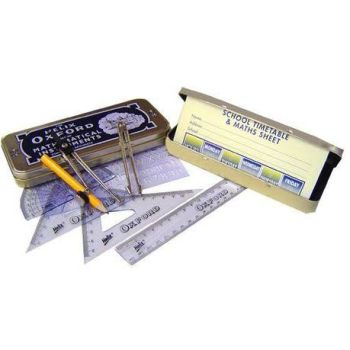 OXFORD MATH SET 11 PIECE TRADTIONAL
