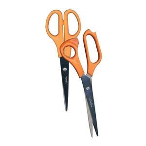ORANGE HANDLE SCISSORS 210MM