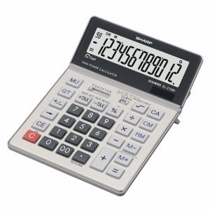 SHARP EL2128V 12D CALCULATOR