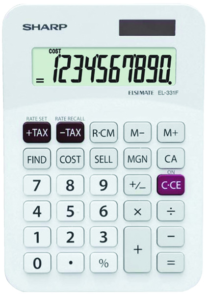 SHARP EL331 10D CALCULATOR