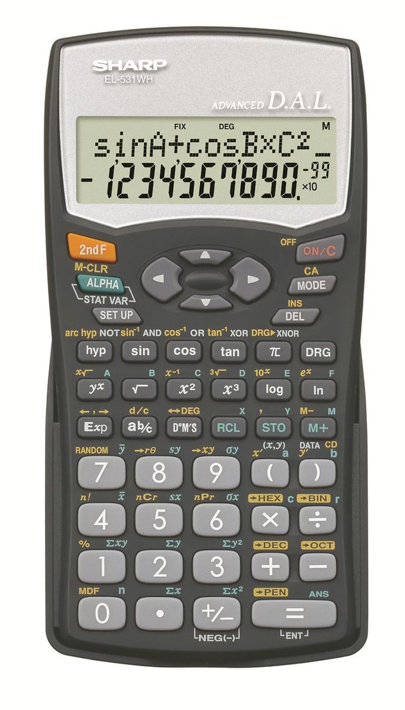 SHARP EL531 SCIENTIFIC CALCULATOR