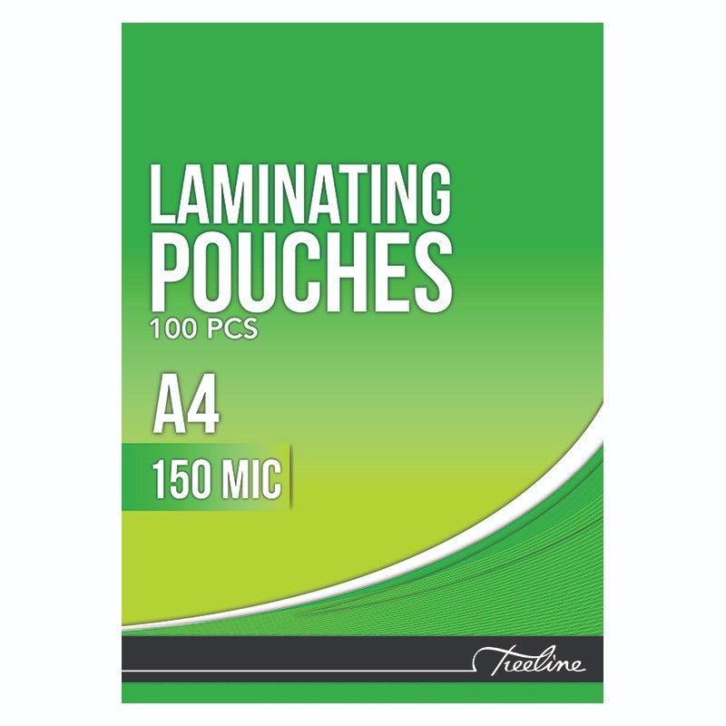 TREELINE Lamination POUCH A4 150MIC 