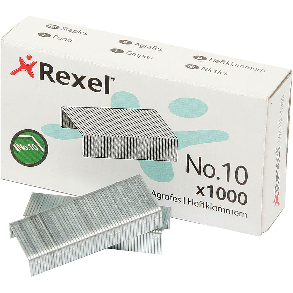 REXEL NO10 STAPLES (1000)