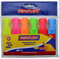[HLPENFWAL6] PENFLEX HIGHLITER WAL/6