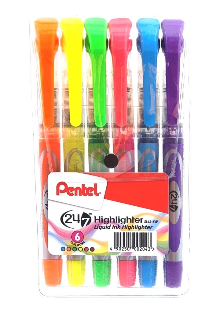 PENTEL SL12-K H/LITER WAL6