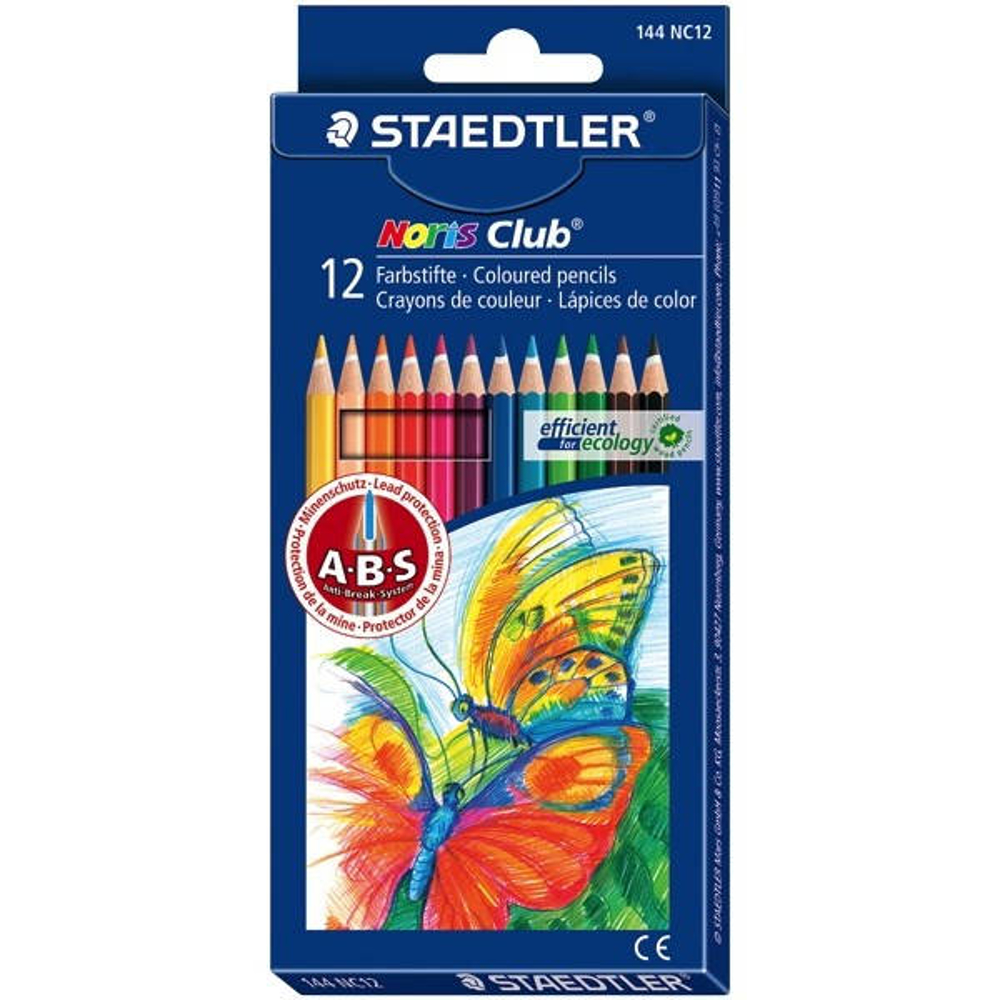 STAEDTLER COLOURED PENCIL 12S LONG