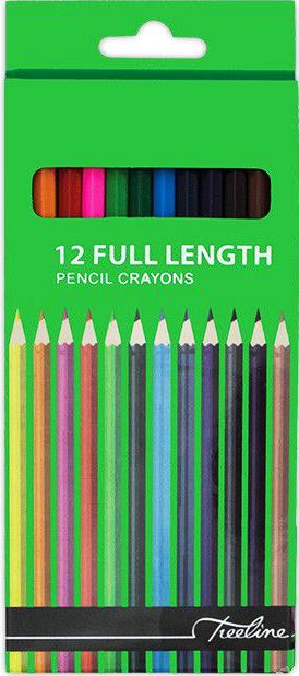 TREELINE/KORES PENCIL CRAYONS 12S LONG