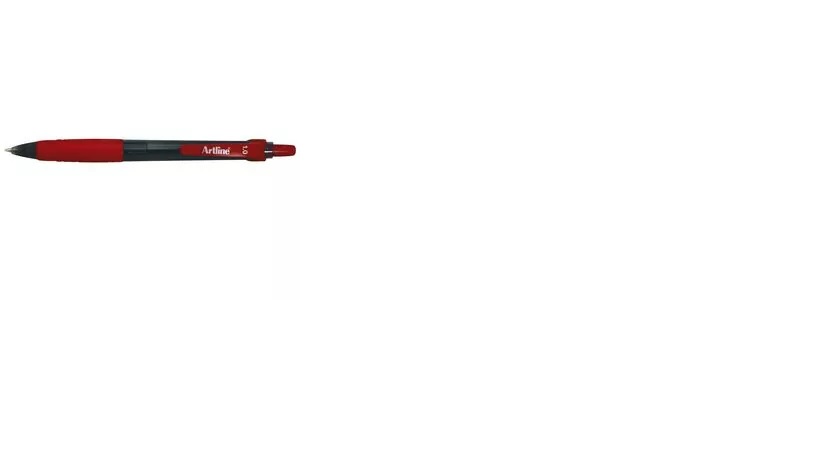 ARTLINE 8410 RETRACT B/PEN RED