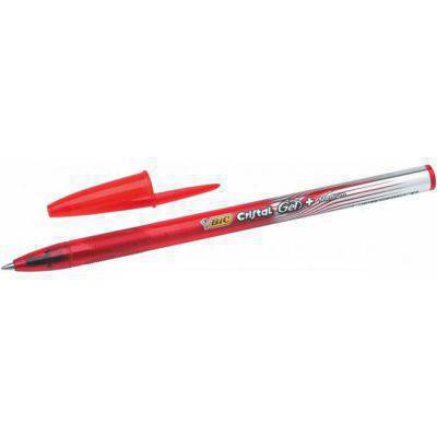 BIC CRYSTAL GEL RED