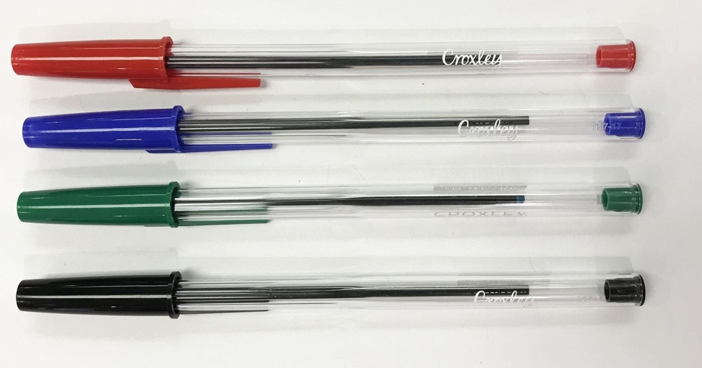CROXLEY BALL POINT PEN RED