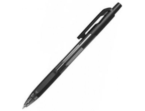 DELI RETRACTABLE BALLPOINT PEN BLACK