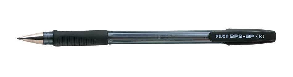 [PENPILBPSGBBLK] PILOT BPS-GP BROAD PEN BLACK
