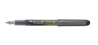 PILOT SVP-4M V-PEN SILVER PEN BLACK