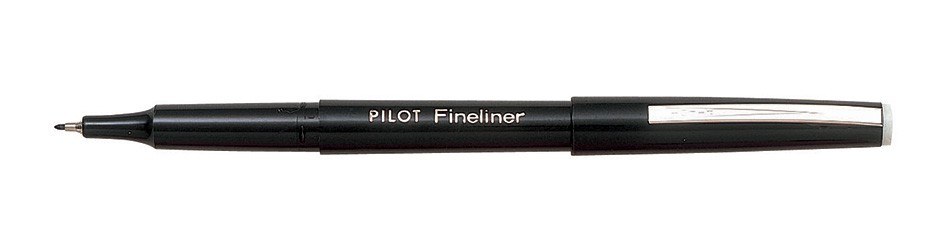 PILOT SW-PPF FINELINER BLACK