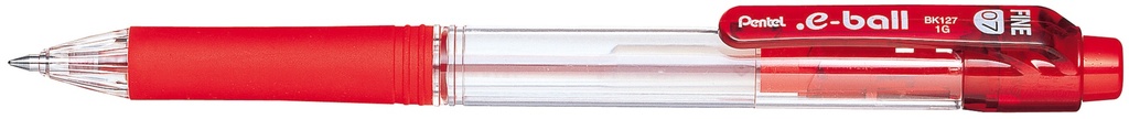 PENTEL BK127E BALL FINE RED