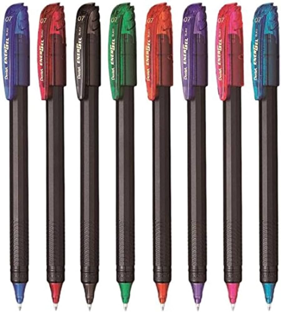 PENTEL BL417 ENERGEL R/BALL BLUE